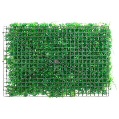 VidaXL Hek met kunstvarenblad 24 st 40x60 cm groen