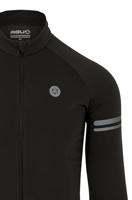 AGU Thermo Fietsshirt Lange Mouwen Essential Heren - Zwart - XL - thumbnail
