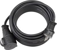 Brennenstuhl Verlengsnoer voor bouwplaatsen | IP44 | 10m H07RN-F 3G1,5 | Zwart | FR - 1167814 - thumbnail