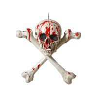Halloween Decoraties Schedel 36 x 36 cm - thumbnail