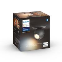 Philips Hue BUCKRAM Opbouwspot GU10 1x5W Zwart - thumbnail