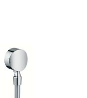 Hansgrohe FixFit S slangaansluitknie met kogelscharnier Chroom - thumbnail