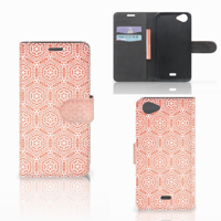 Wiko Rainbow Jam Telefoon Hoesje Pattern Orange - thumbnail