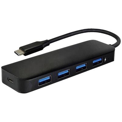 VALUE USB 3.2 Gen 1 hub, 4-poorts, type C aansluitkabel VALUE USB 3.2 Gen 1 hub, 4-poorts, type C aansluitkabel