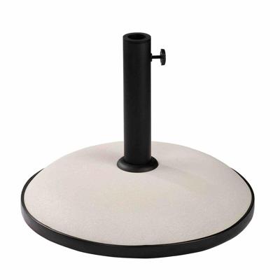 Marbueno Parasol Rond Cement 45x36 cm 20KG Wit Tuin, Zwembad en Terras 10451
