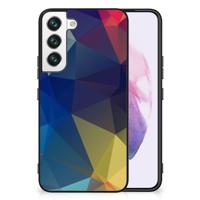 Samsung Galaxy S22 Backcover Polygon Dark - thumbnail