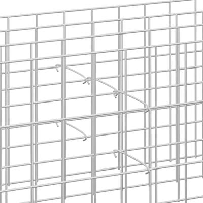VidaXL Gabionhaken 100 st 50 cm gegalvaniseerd staal