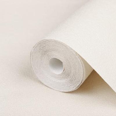 VidaXL Vliesbehang 3d effen 10x0,53 m crèmekleurig VidaXL Vliesbehang 3d effen 10x0,53 m crèmekleurig