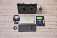 Sigel Schoudertas BA411 Desk Sharing Bag L Synthetisch vilt Donkergrijs 50 cm x 28 cm x 15 mm - thumbnail