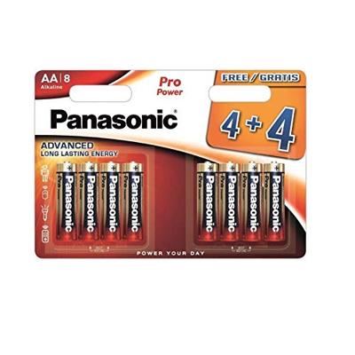 Panasonic Pro Power 4+4 AA batterij (penlite) Alkaline 1.5 V 8 stuk(s)