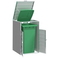 VidaXL Containerberging voor 1 container 72x81x115 cm staal grijs - thumbnail
