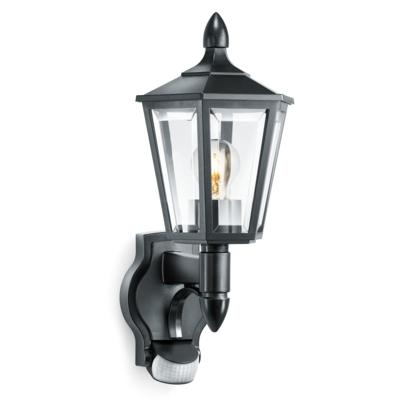 Steinel AUSSENLEUCHTE L 15 S SW 617813 Buitenlamp met bewegingsmelder (wand) LED E27 60 W Zwart
