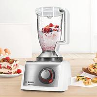 Bosch Haushalt MC812S814 Foodprocessor 1250 W Zilver, Wit - thumbnail