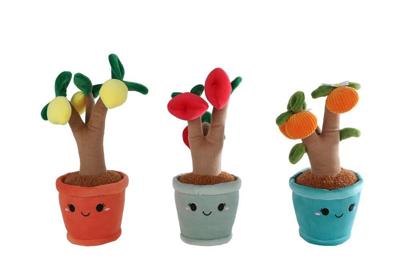 Take Me Home plant pluche fruitboom L 3ass 28 cm
