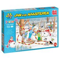 Jan Van Haasteren legpuzzel junior - snowman, 150st. - thumbnail