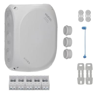 Hensel 62000014 Verdeeldoos Halogeenvrij, Verzegelbaar (l x b) 210 mm x 155 mm 1 stuk(s)