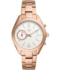 Horlogeband Fossil FTW1168 Roestvrij staal (RVS) Rosé 18mm