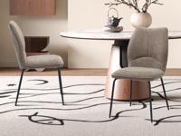 Stoel LIORA zand - thumbnail