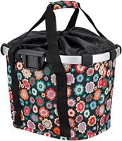 RIXEN & KAUL shoppertas "bikebasket" shop.bag r&k bikebasket happy flowers - thumbnail