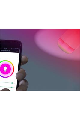 WOOX r5085 diamond smart led bulb, e27, rgb led, 6w, 500 lumes, 2700 ~ 6500 k