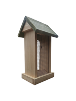Pindahouder hout licht groen dak 28 cm - thumbnail