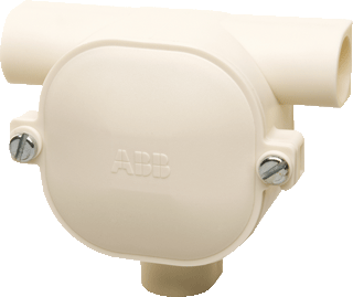 ABB Top-T-Doos 5/8 cremewit ABB Top-T-Doos 5/8 cremewit