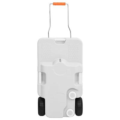 VidaXL Watertank op wielen 30 l grijs