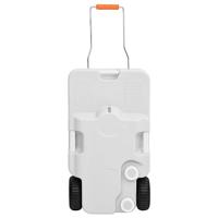 VidaXL Watertank op wielen 30 l grijs - thumbnail