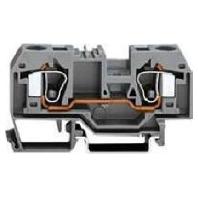 WAGO 284-904 Doorgangsklem 10 mm Spanveer Toewijzing: N Blauw 25 stuk(s) - thumbnail