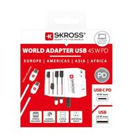 Skross 1302975 Reisstekker MUV AC45PD - thumbnail