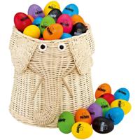 Nino Percussion VE80-NI540-2 Egg Shaker assortiment 8 kleuren - thumbnail