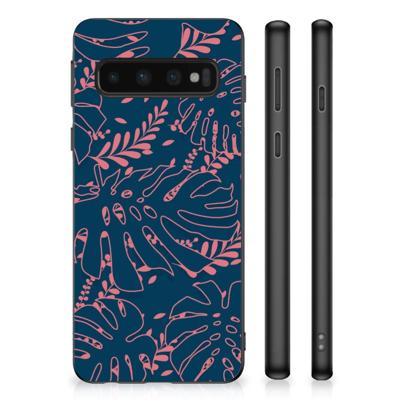 Samsung Galaxy S10 Skin Case Palm Leaves