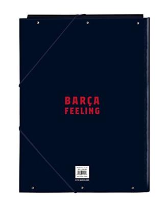 Organiser Map F.C. Barcelona Marineblauw A4