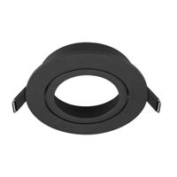 SLV InbouwringNew Tria 95 rond zwart - zonder fitting - 1007444 - thumbnail