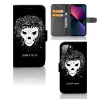 Telefoonhoesje met Naam Apple iPhone 13 Skull Hair - thumbnail