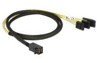 SAS SFF-8643 > 4x SATA 1,0m Delock compatible - thumbnail