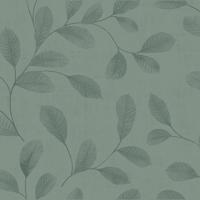 Dutch Wallcoverings Behang Design Leaves Turquoise 12017 - thumbnail