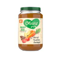 Olvarit Olvarit Wortel Rundvlees Aardappels 6m04 (200g) - thumbnail