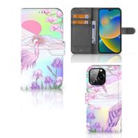 iPhone 14 Pro Max | Telefoonhoesje | Met pasjeshouder | Bird - thumbnail