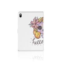 Tablettasje Samsung Galaxy Tab S7 FE | S7+ | S8+ Boho Skull - thumbnail