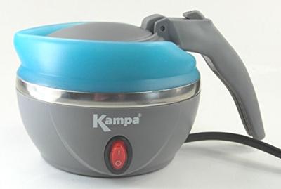 Kampa Squash waterkoker 0,8 l 1000 W Blauw, Grijs