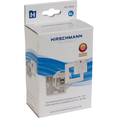 Hirschmann hirsch data wandcontactdoos 1x
