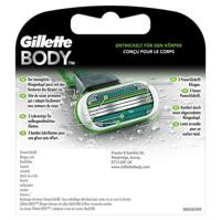 Gillette Gillette Body scheermesjes - 4 stuks - thumbnail