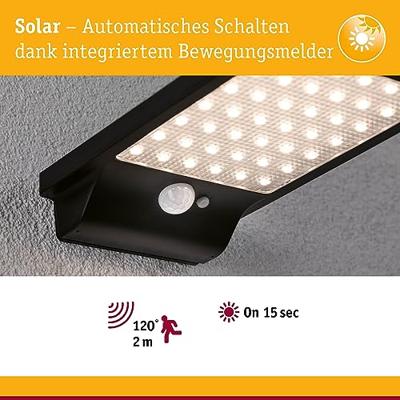 Paulmann 95393 Solveig Wandlamp op zonne-energie Energielabel: G (A - G) 4 W Warmwit Zwart Paulmann 95393 Solveig Wandlamp op zonne-energie Energielabel: G (A - G) 4 W Warmwit Zwart