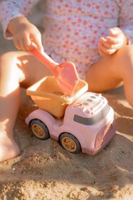 Little Dutch kiepwagen roze, 17cm