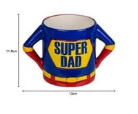 Super Papa Mok - 500 ml - Steengoed - Vaderdag Cadeau - Super Dad - thumbnail