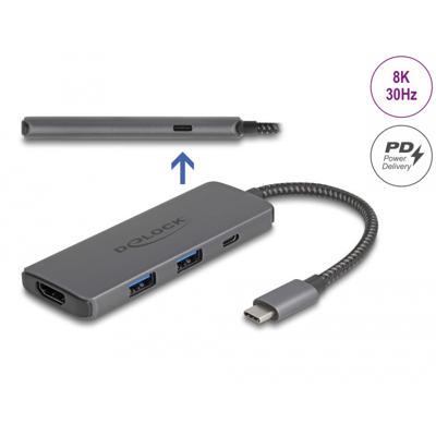 DeLOCK USB Type-C Docking Station 8K dockingstation