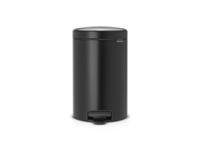 Brabantia pedaalemmer newicon 12l zwart - thumbnail