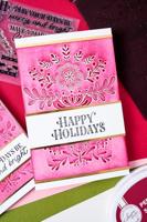 Sizzix • clear stamps set greetings of the season 13pcs - thumbnail