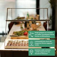 Venso Kweeklamp met statief GrowLight Duo LED vast ingebouwd 22 W Neutraalwit 1 stuk(s) - thumbnail